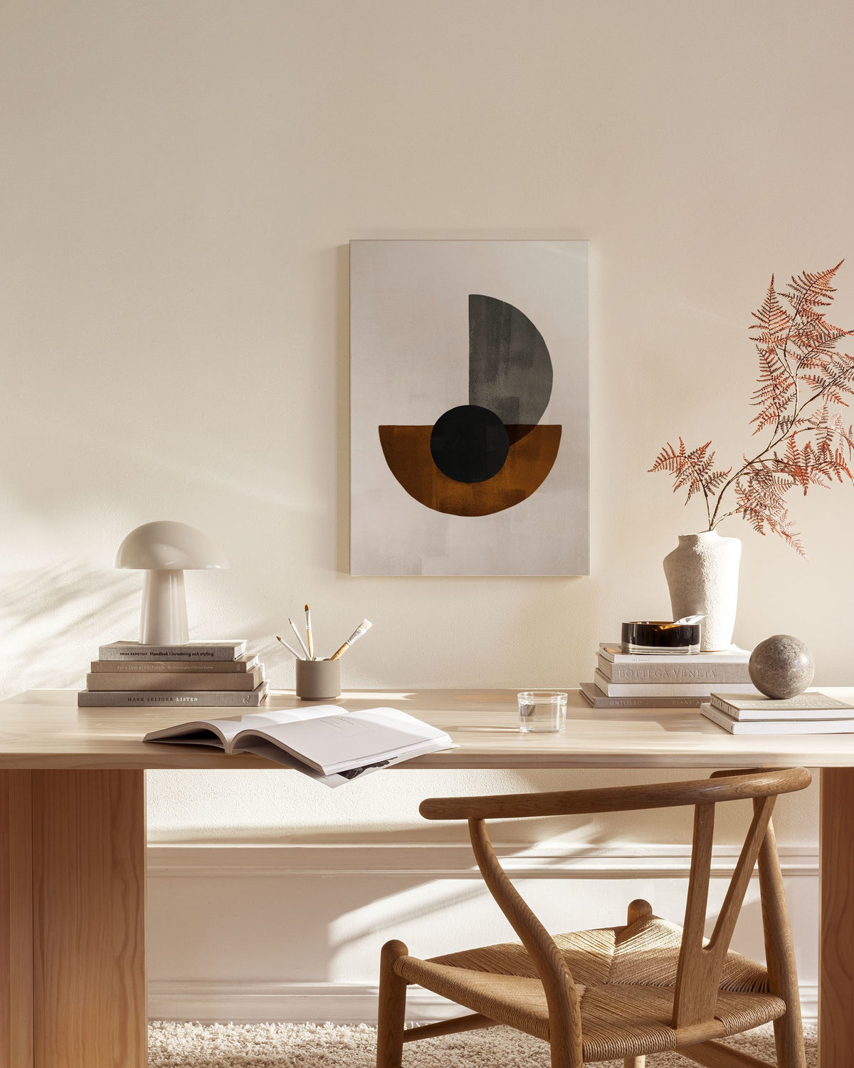 Weimar Circles No2 Canvas print