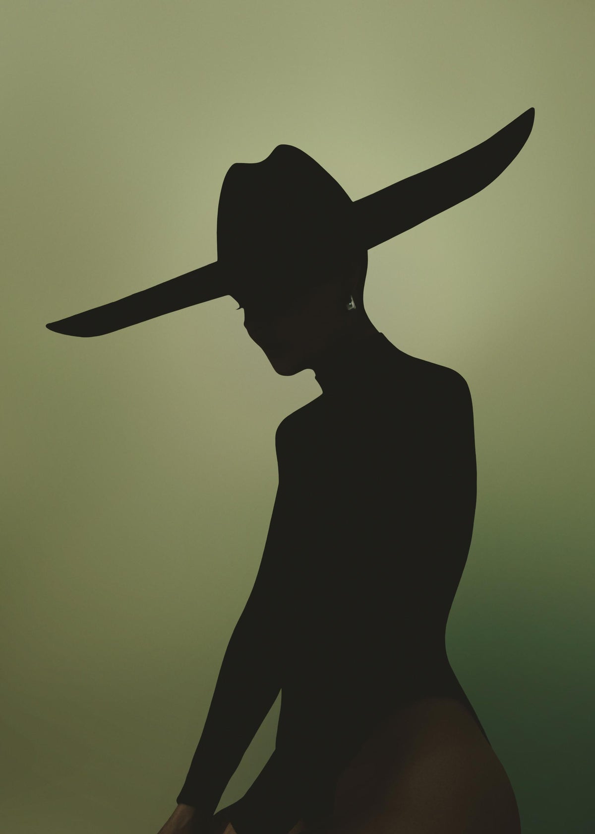 Silhouette Sheriff Print
