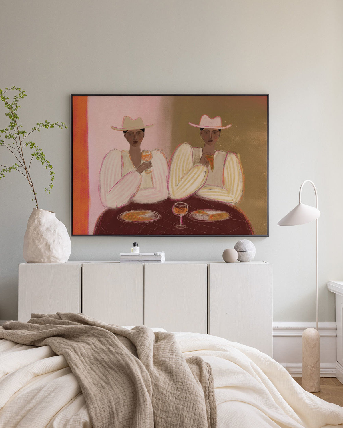 Studio Vreeken - Aperol Pizza Party Leinwandbild