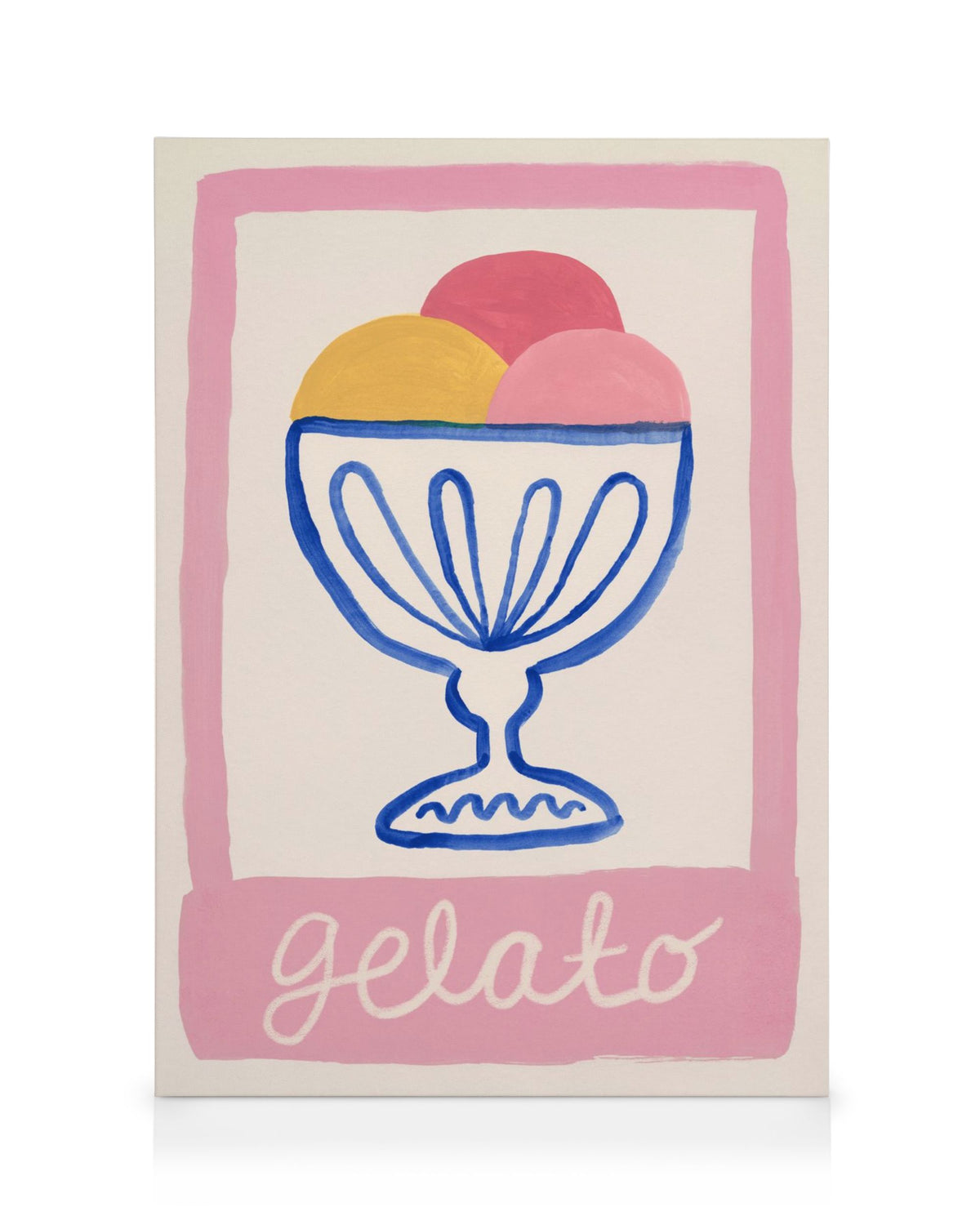 Gelato Canvas print