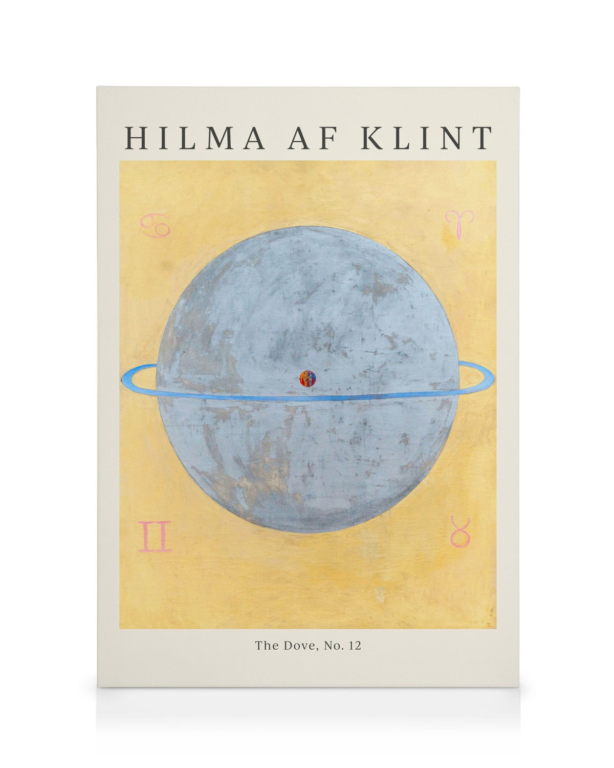 Print - The Dove No.12 by Hilma af Klint Lærred