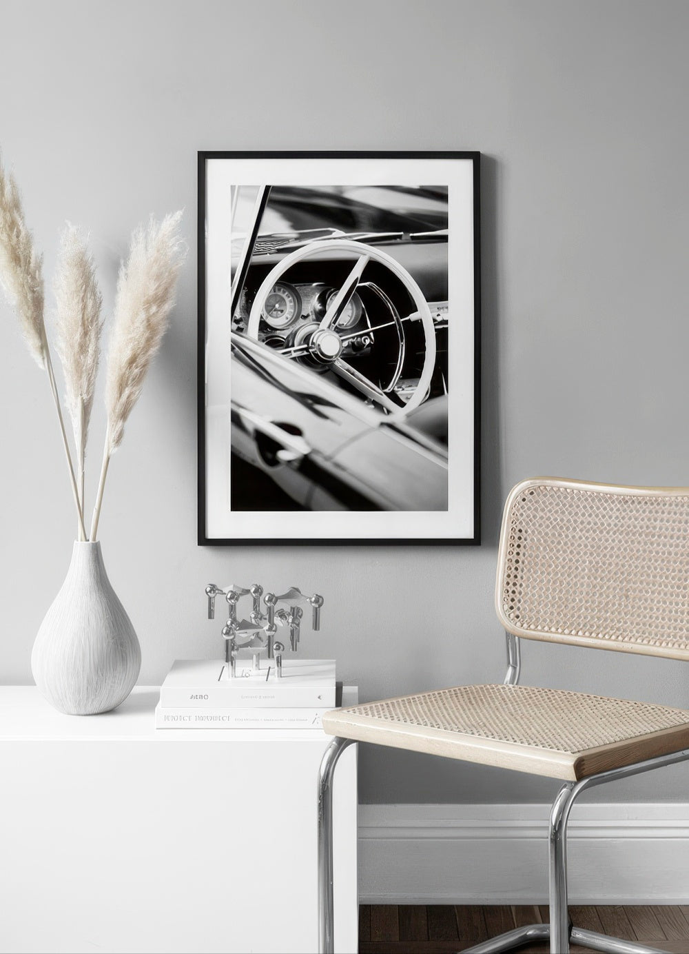 Vintage Cabriolet Car Print