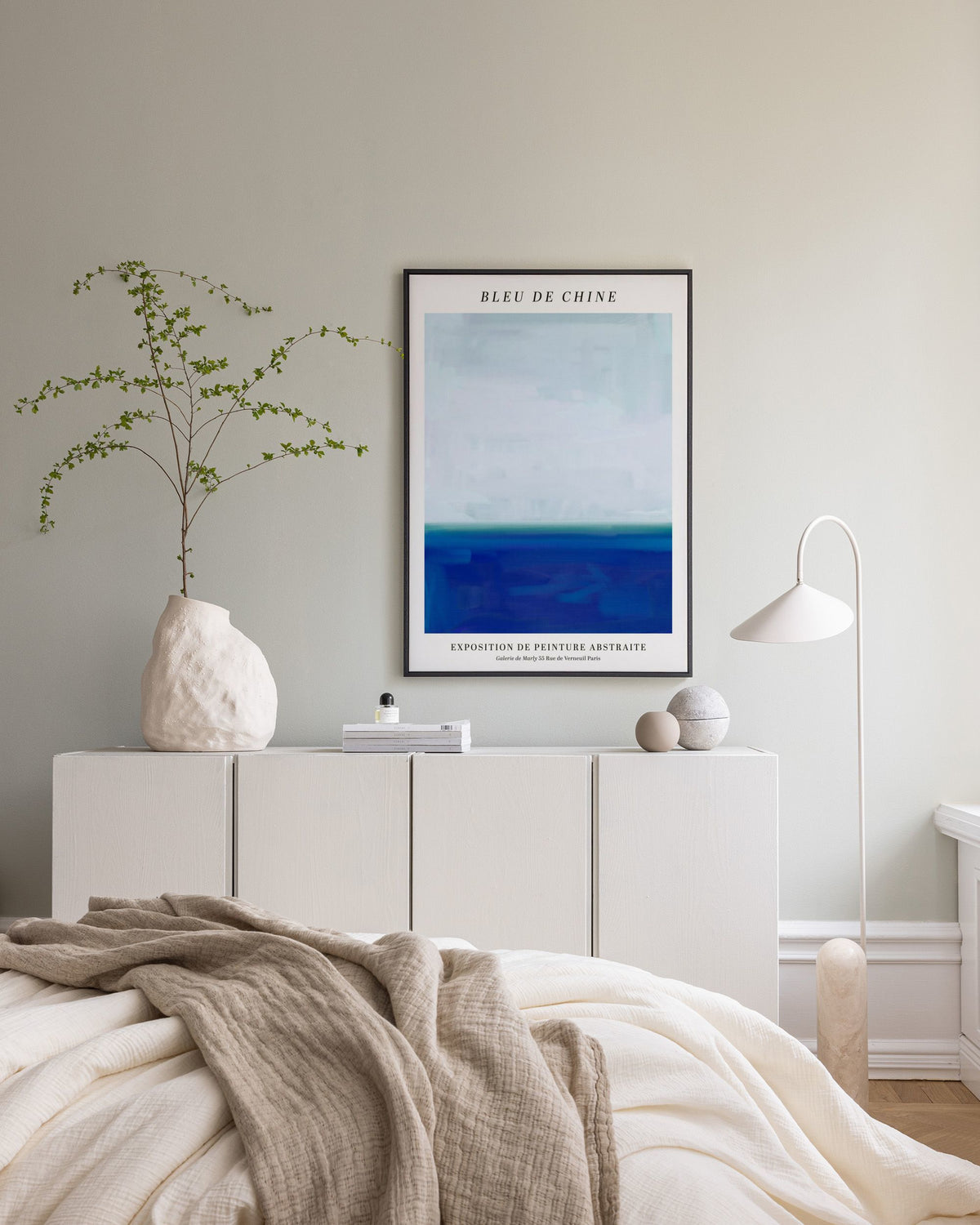 Bleu de Chine Canvas print