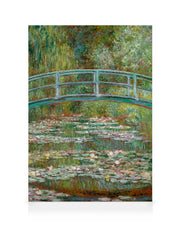 Monet - Bridge over a Pond of Water Lilies Canvas print