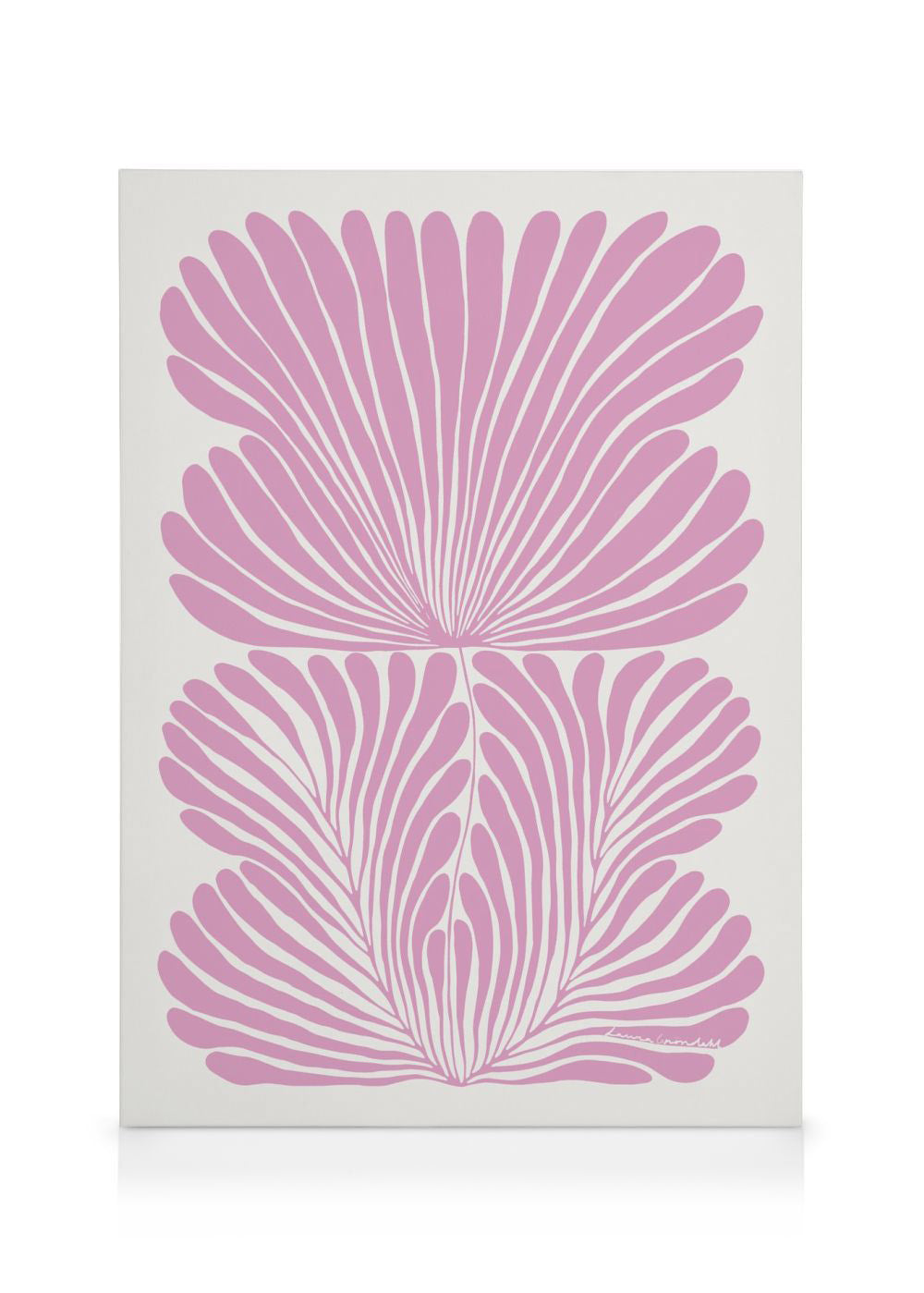 Laura Gröndahl - Pink Flower Canvas print