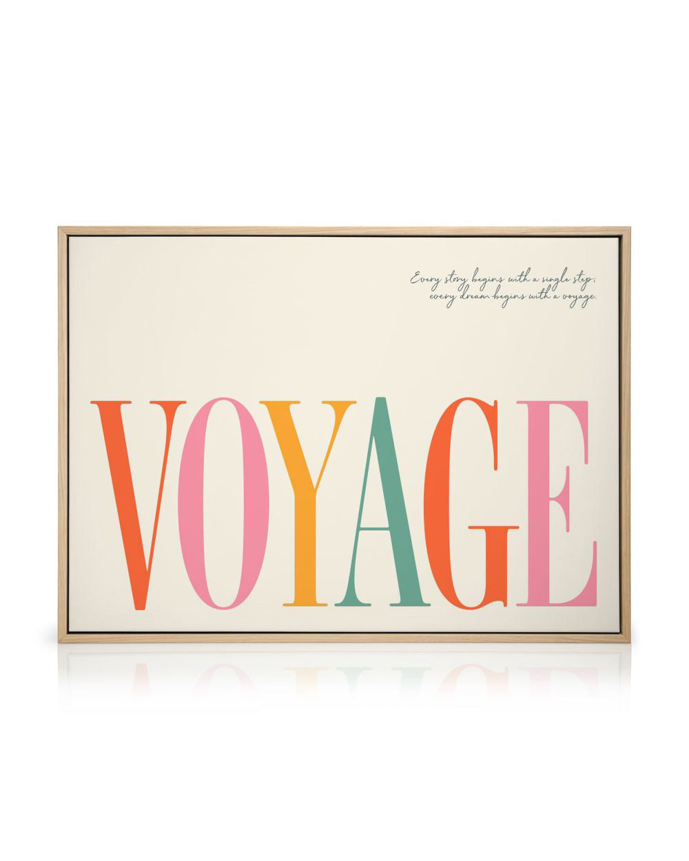 Voyage Canvas print