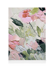 Flowers in Paint No1 Canvas print