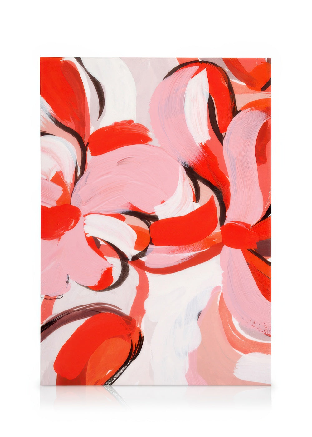 Red Abstract No2 Canvas print