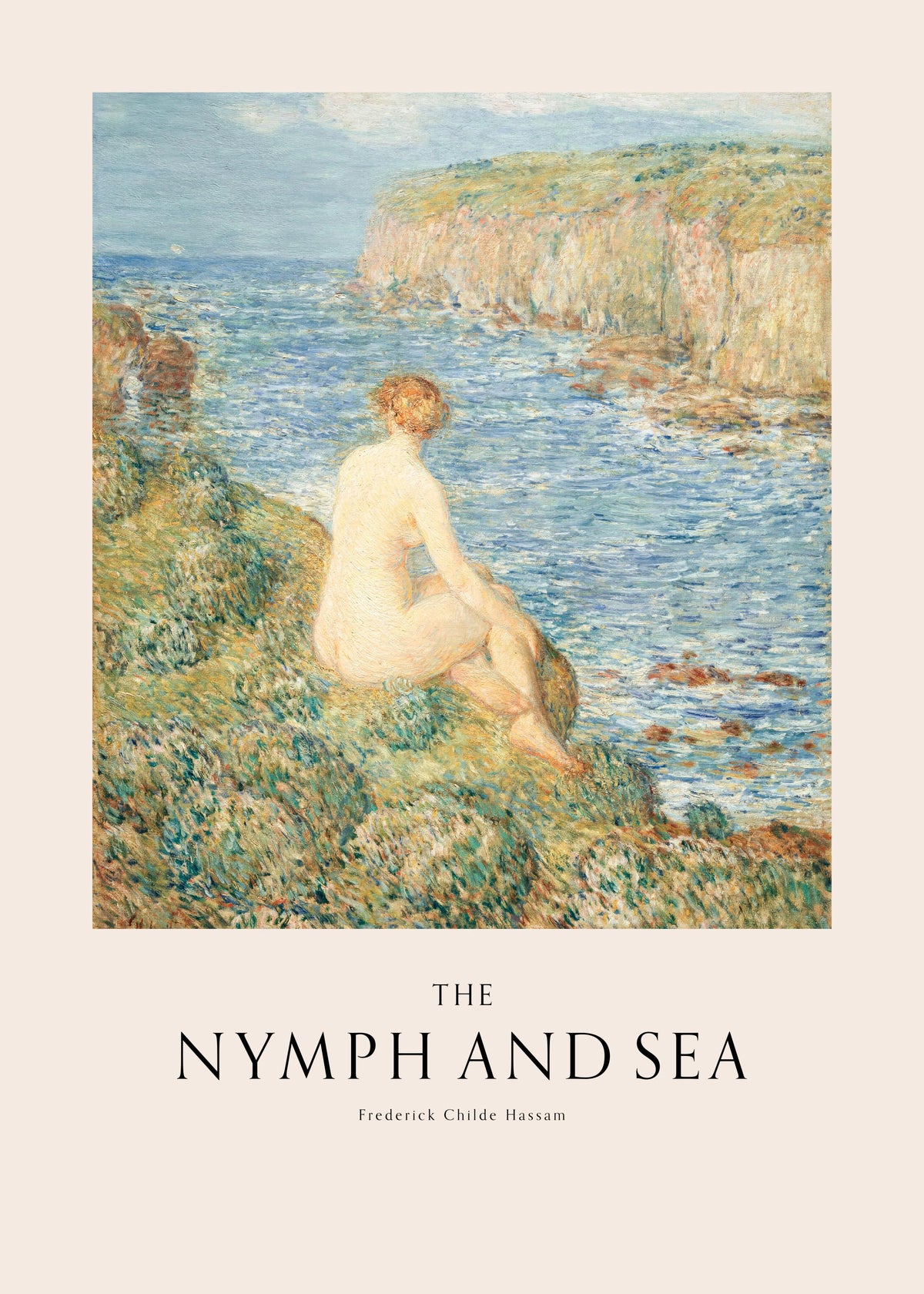 Frederick Childe Hassam - The Nymph and Sea Print