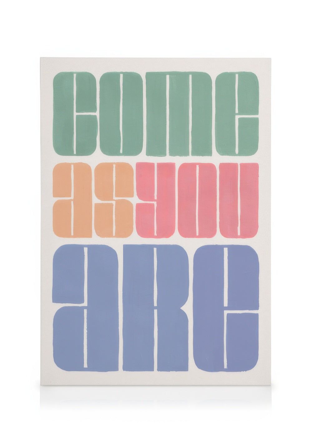 Come As You Are Canvas print