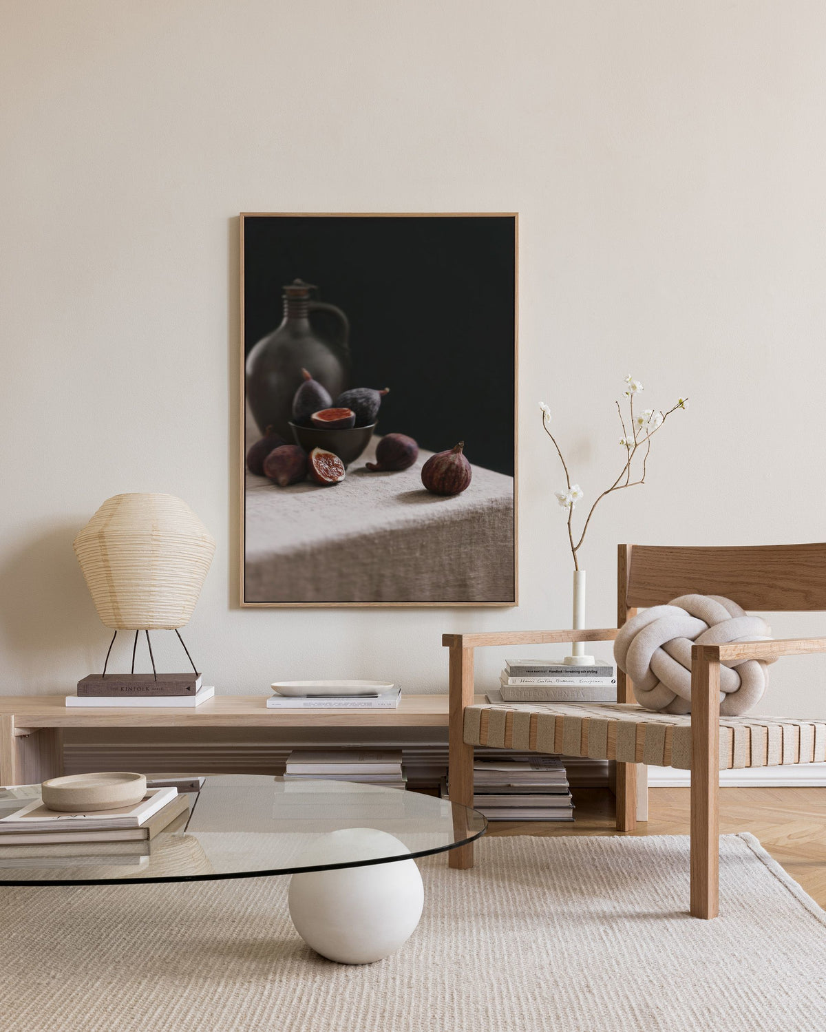 Fig Still Life Canvas print