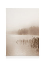 Calm Foggy Lake Canvas print
