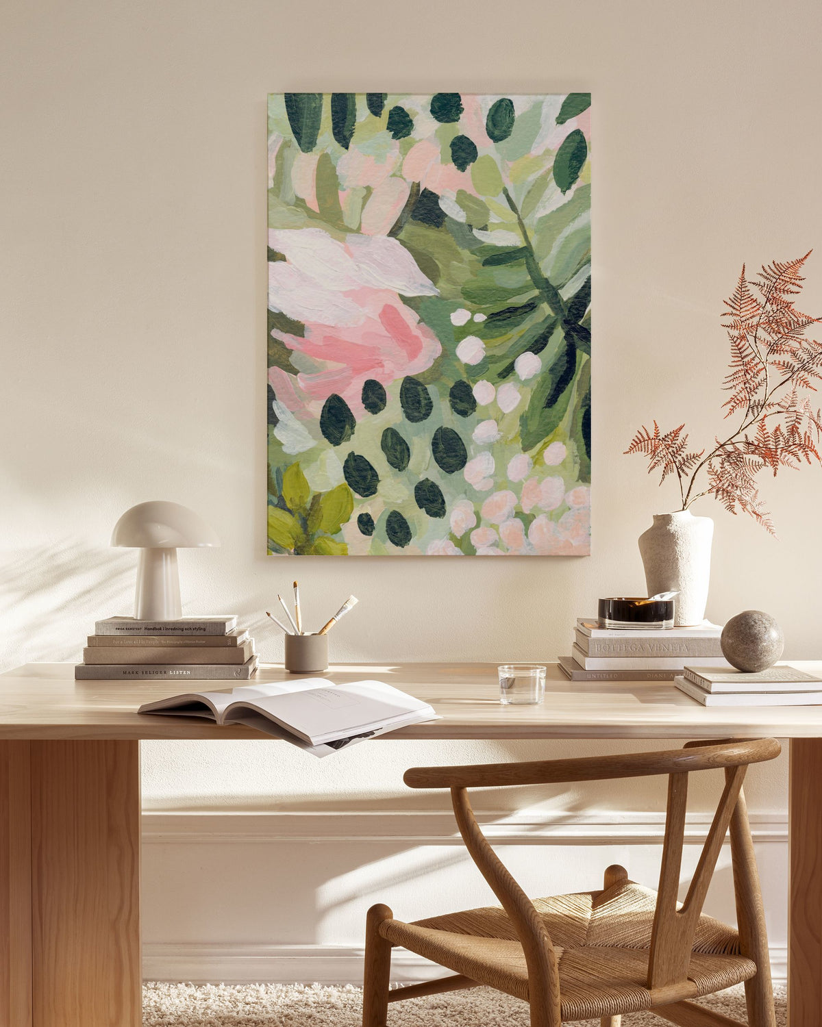 Botanique Canvas print