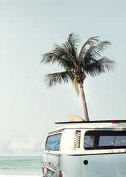 Surfers Van Print