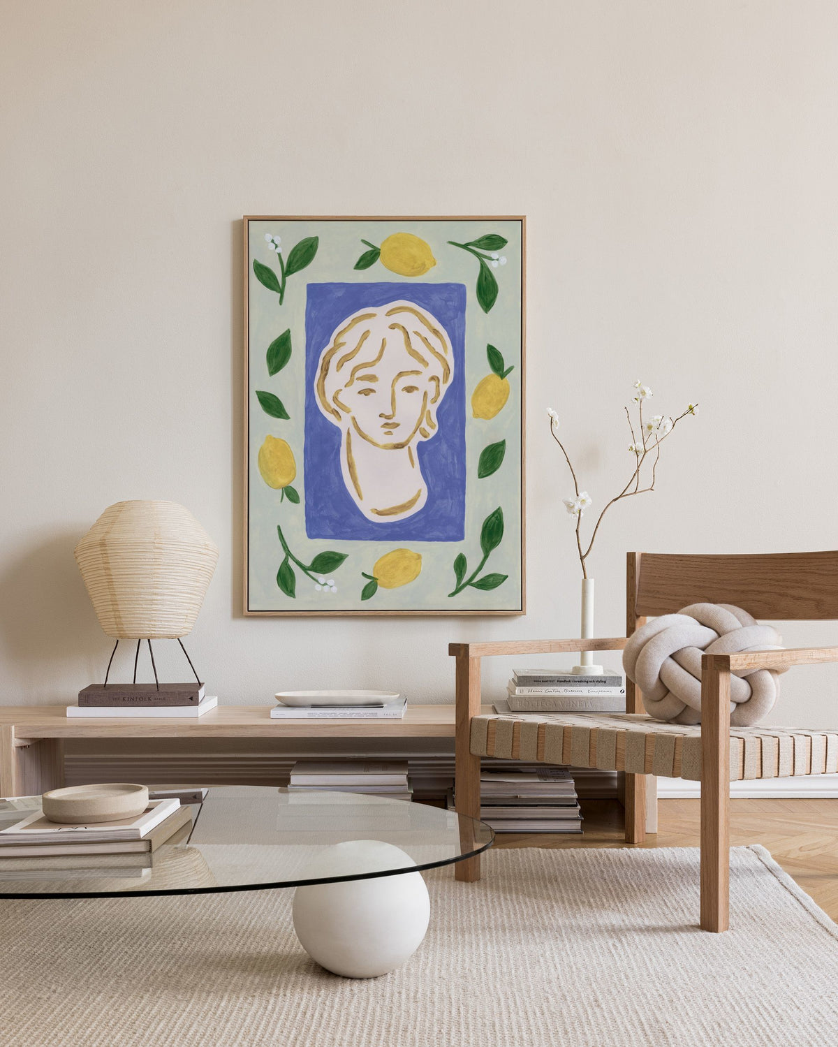 Citrus Portrait Canvas print