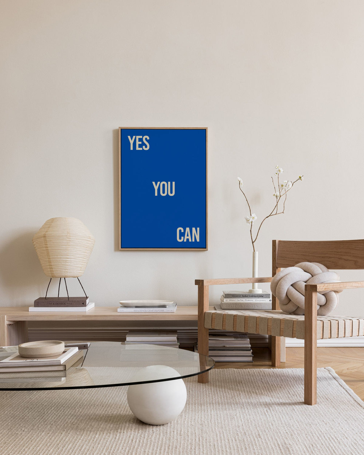 Yes You Can Canvas print