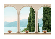 View Through Arches Print