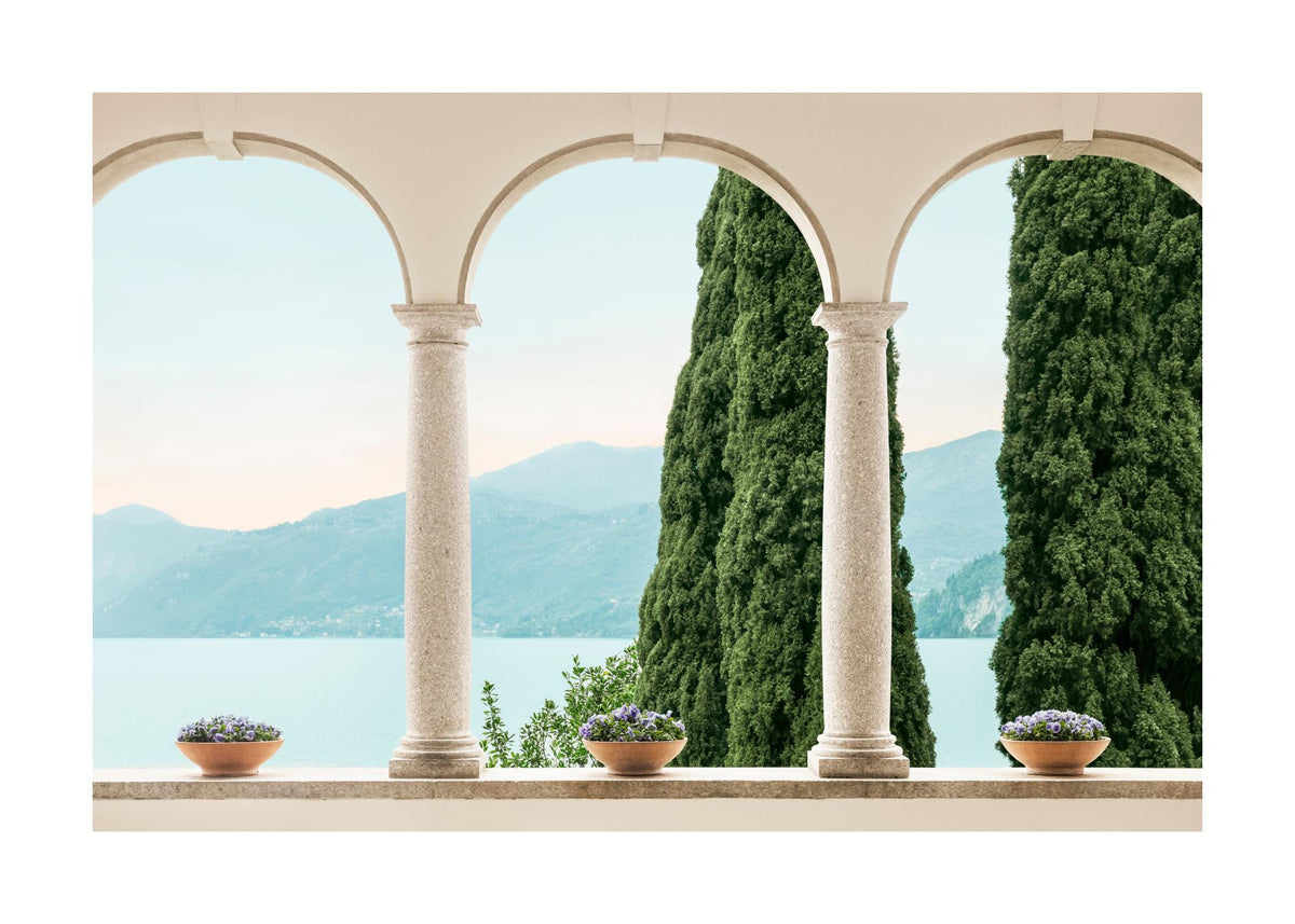 View Through Arches Print