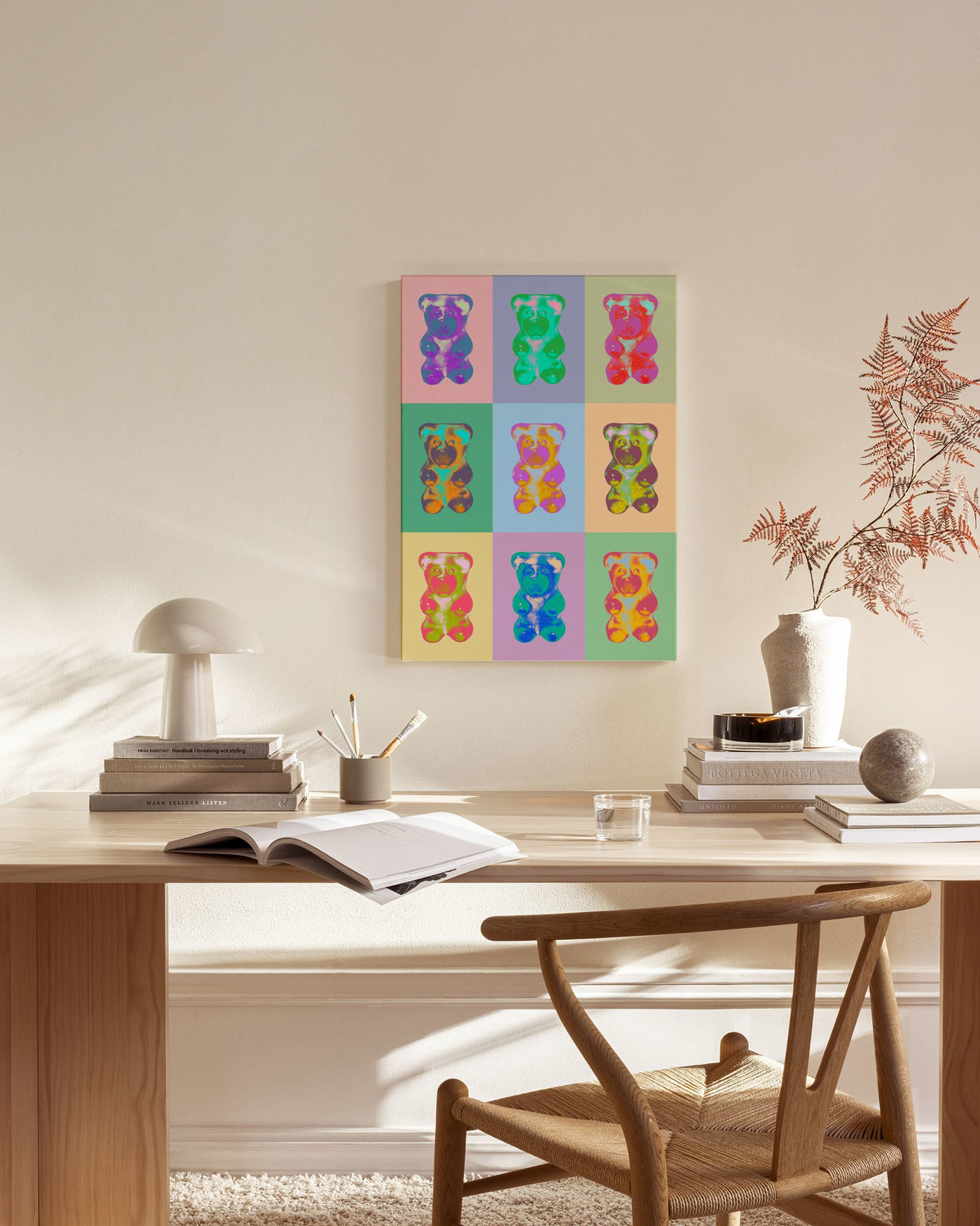 Pop Art Gummy Bear No2 Canvas print
