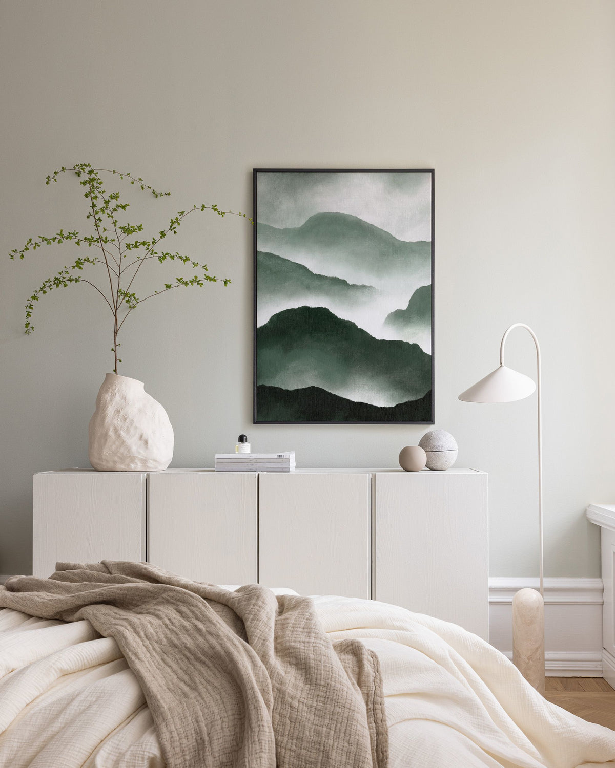 Mistscape No2 Canvas print