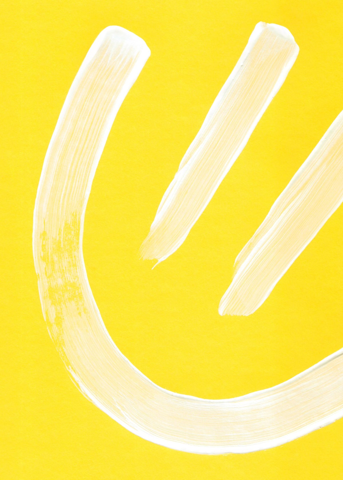 Yellow Smiley Print