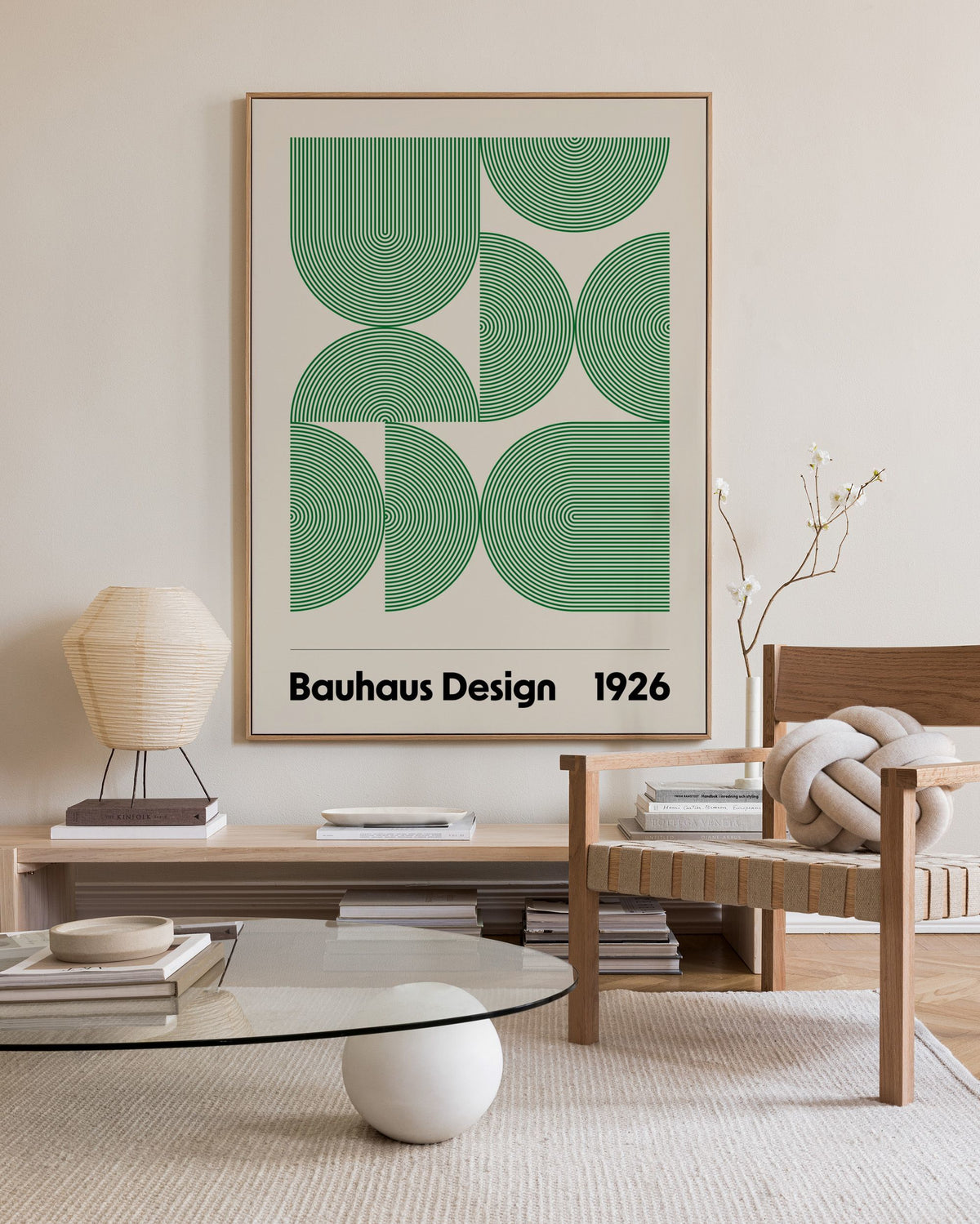 Bauhaus Design Arches Canvas print
