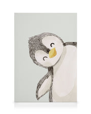 Playful Penguin Canvas print