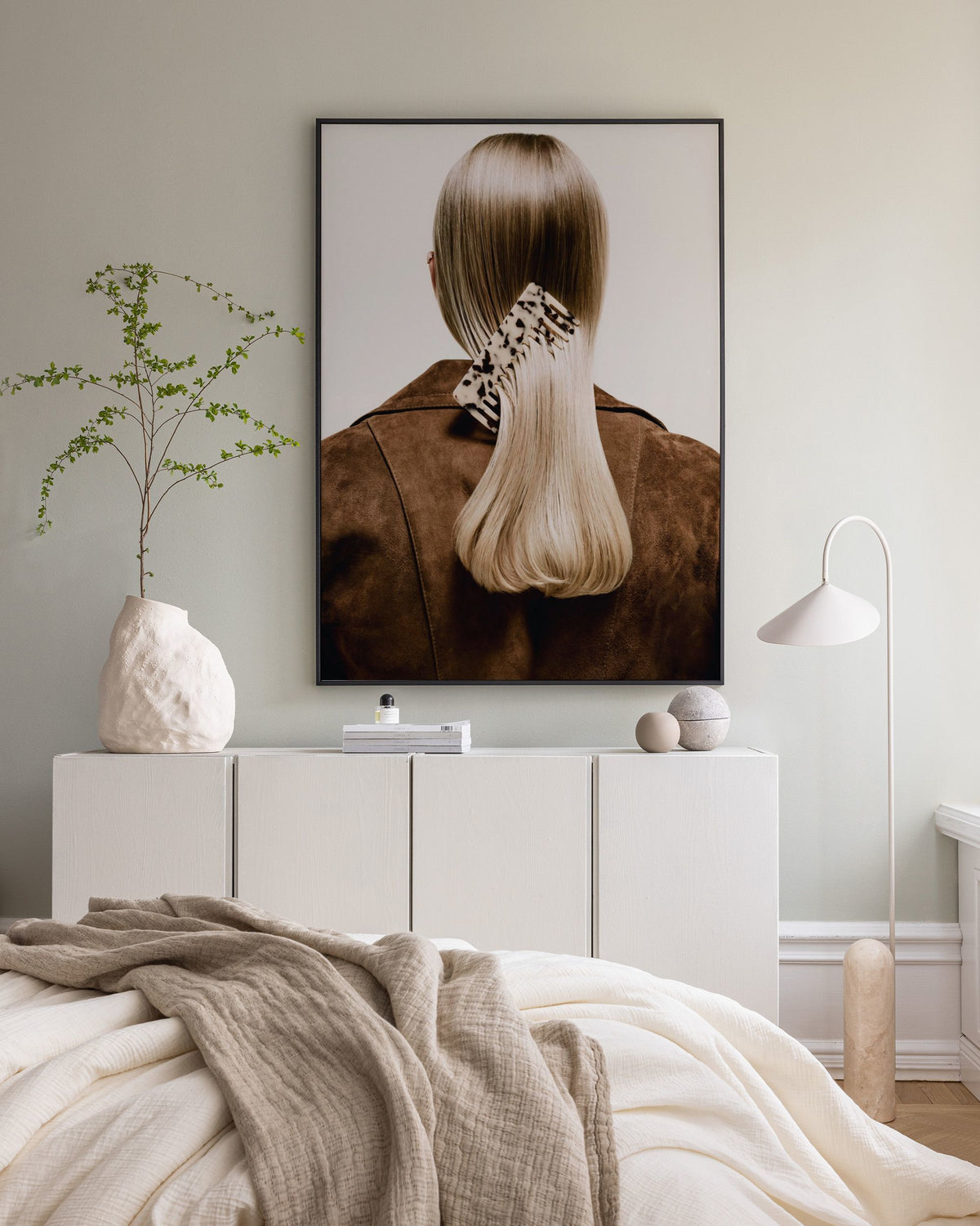 Still Back Canvas print