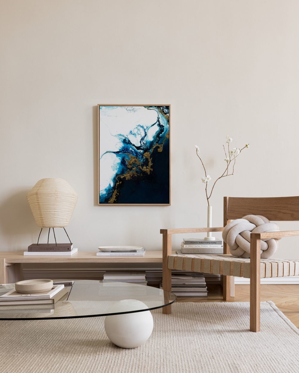 Blue Tide Canvas print