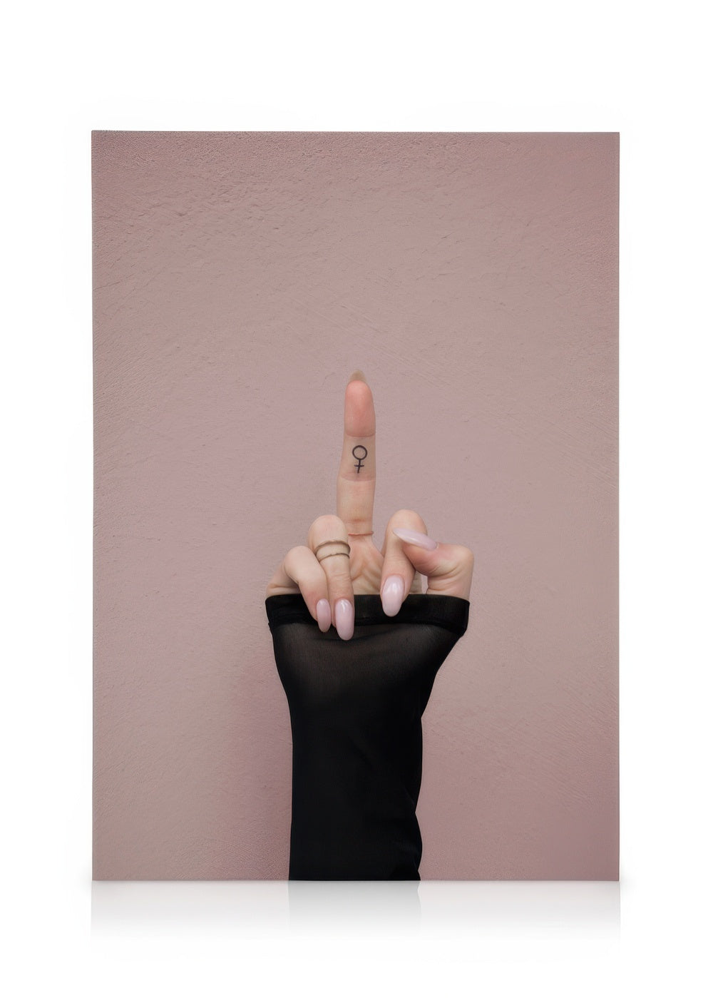 Finger Canvas print