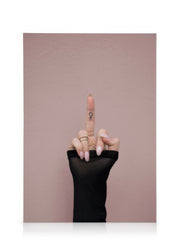 Finger Canvas print