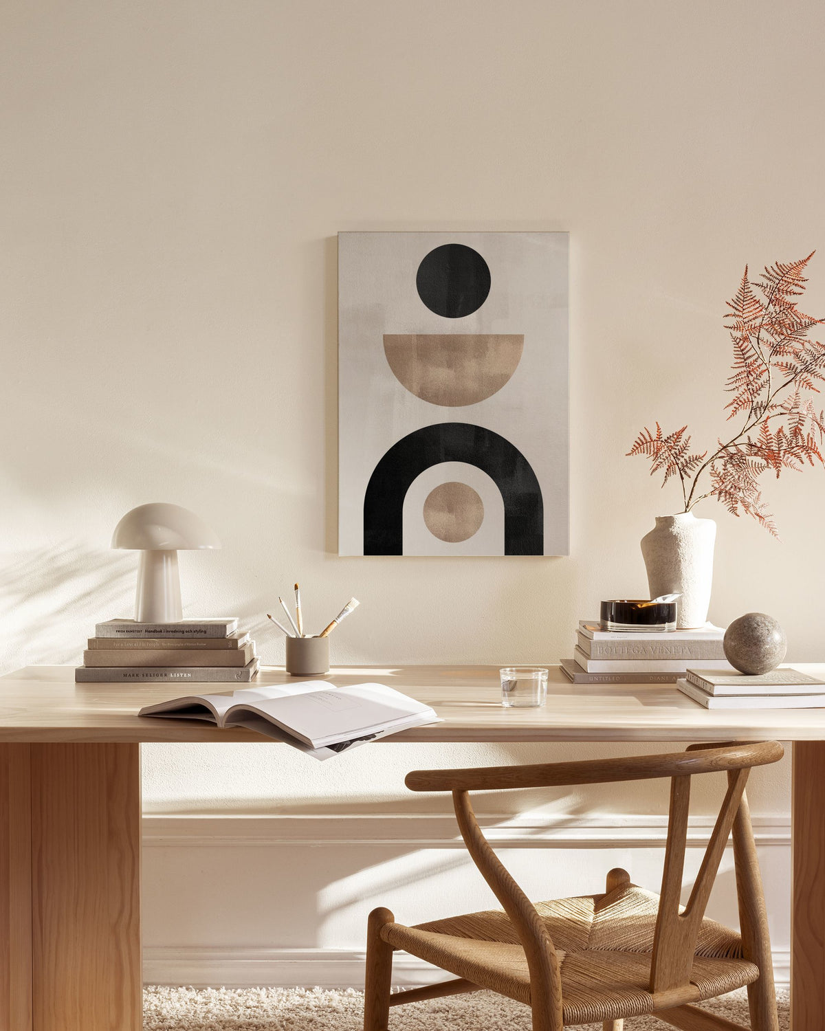 Berlin Shapes No1 Canvas print