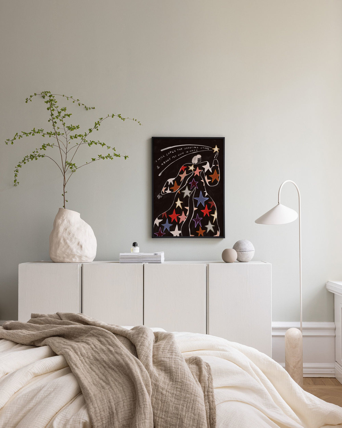 Kit Agar - Shooting Stars Canvas print