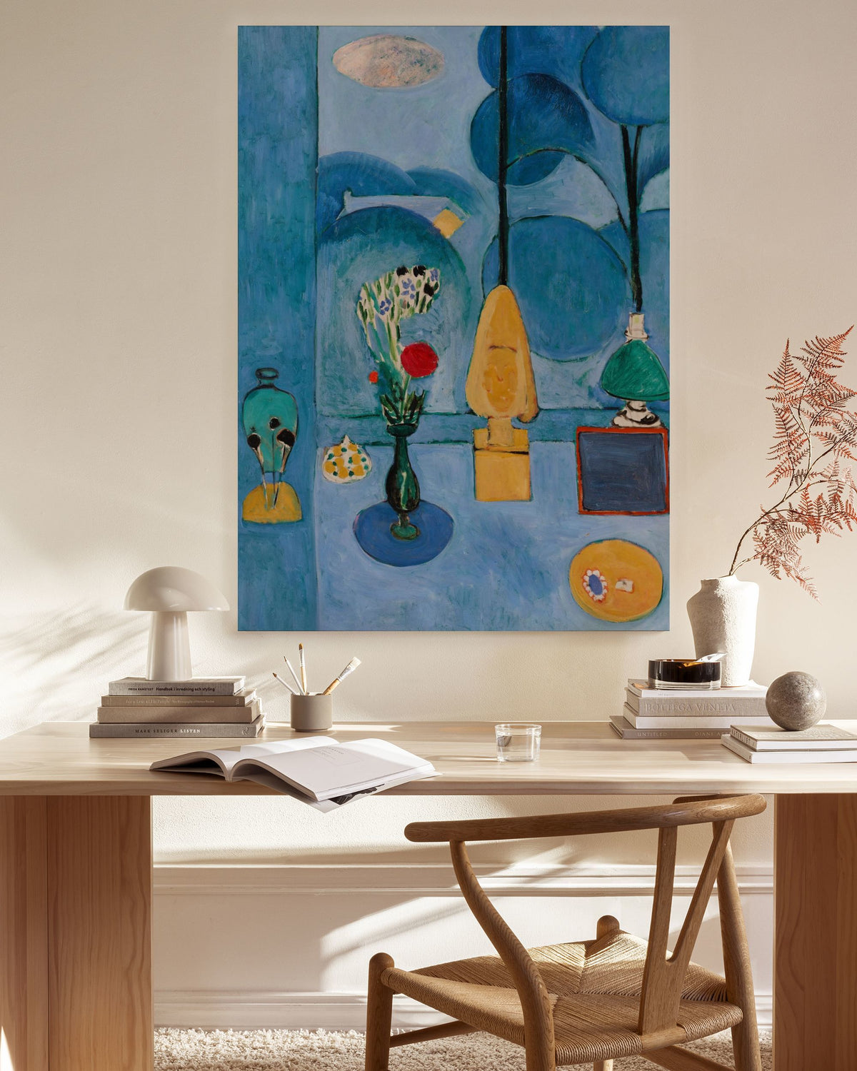 Matisse - The Blue Window Canvas print
