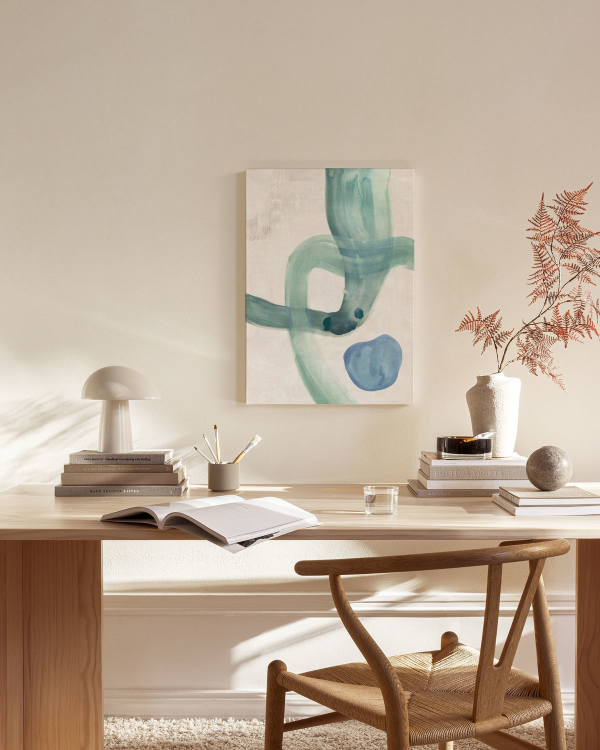 Water Shapes Canvas print