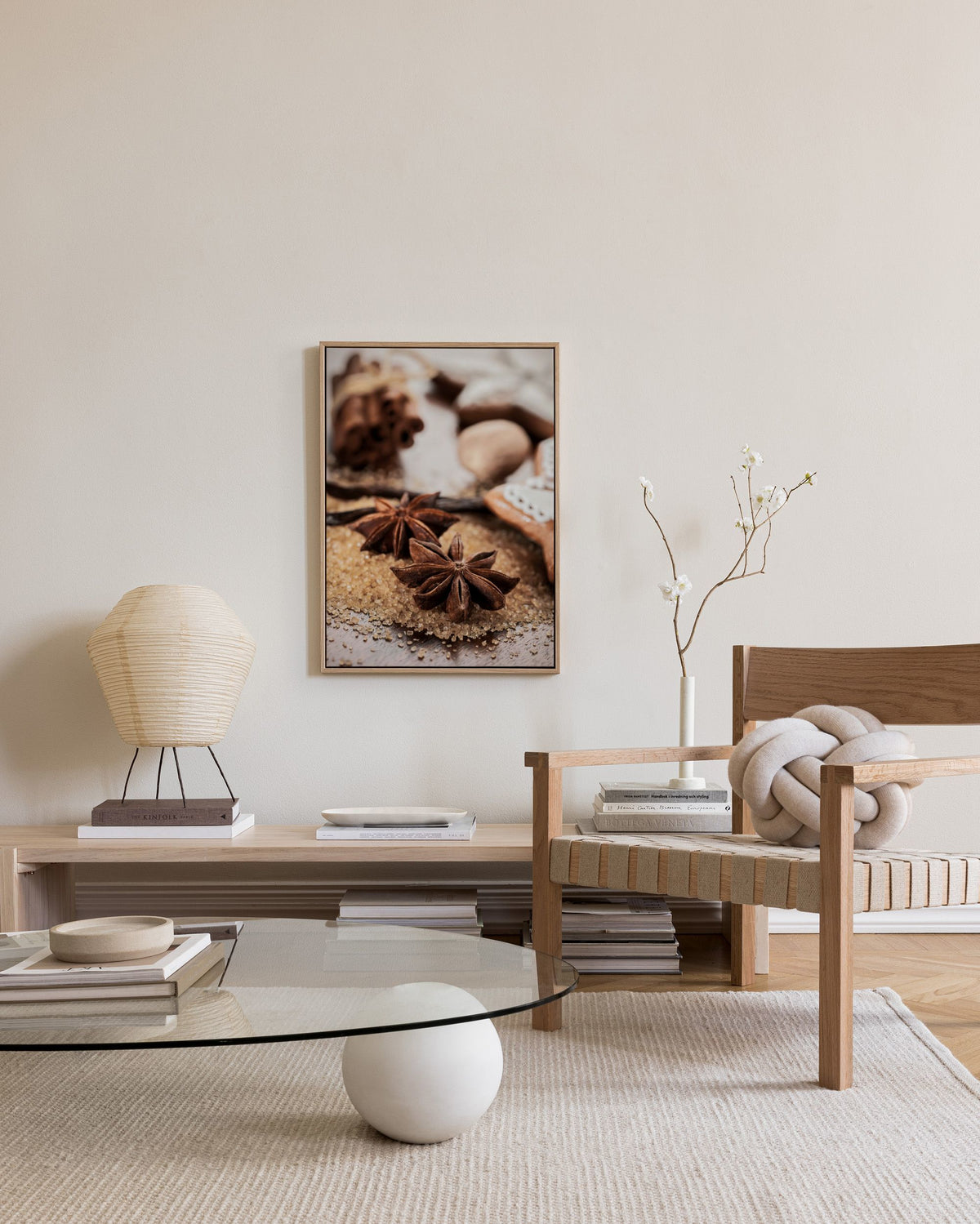 Anis & Cinnamon Canvas print
