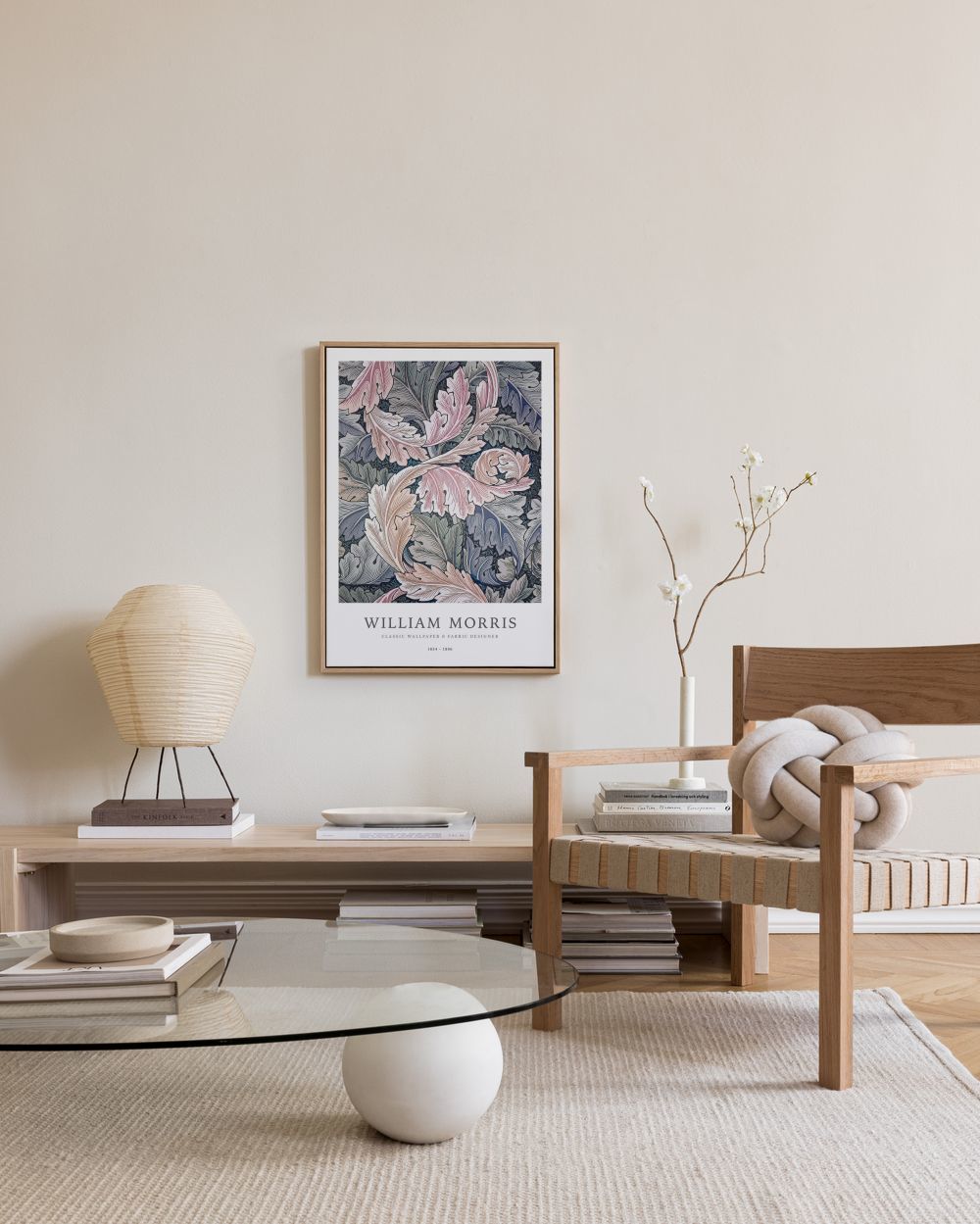 William Morris - Botanical Pattern Canvas print