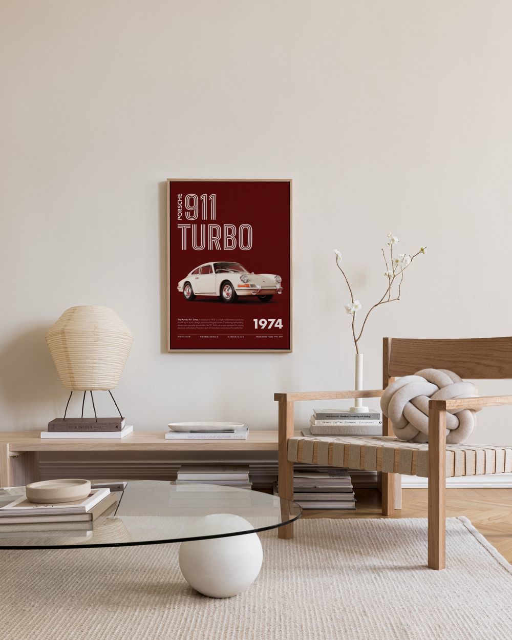 911 Classic Red Canvas print