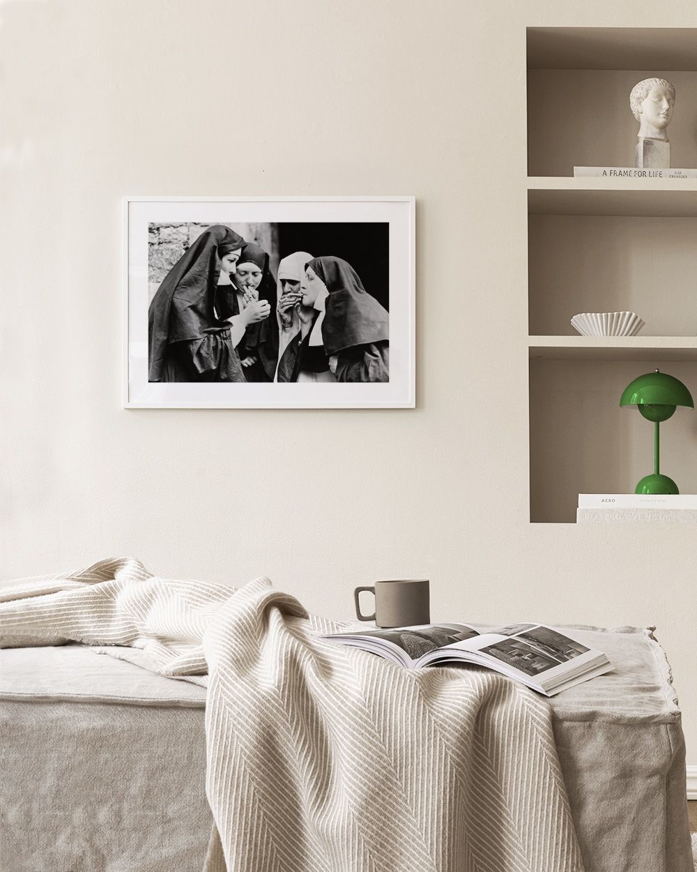 Nuns Smoking Print
