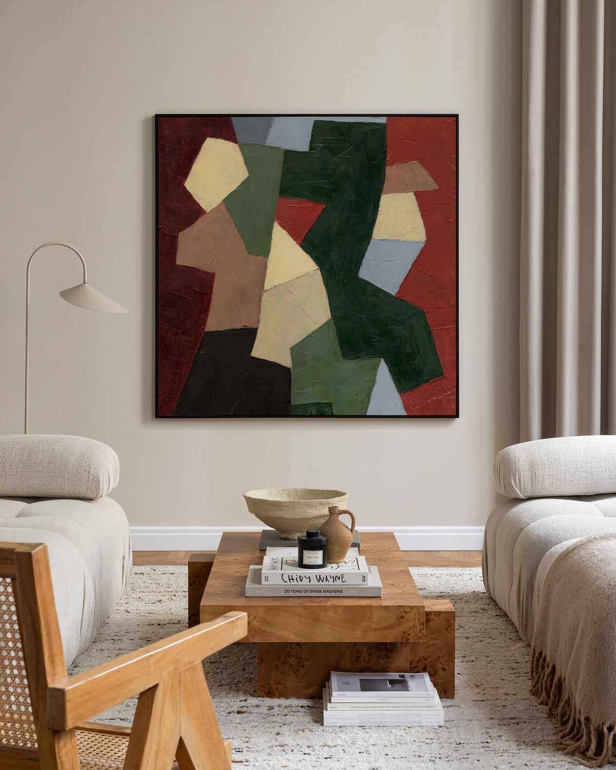 In the Market Canvas print
