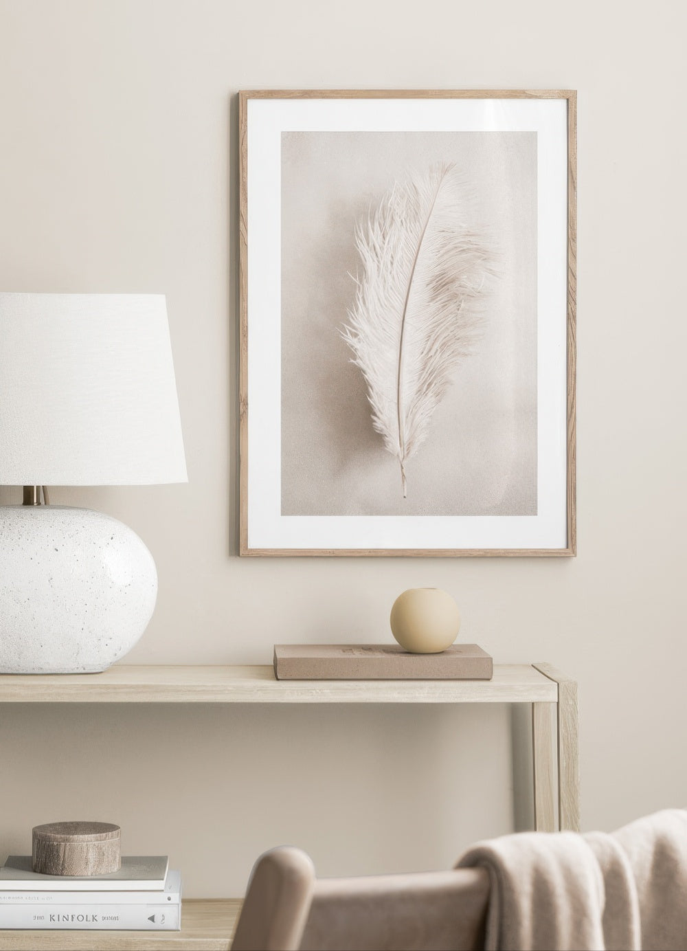 As a Feather Print