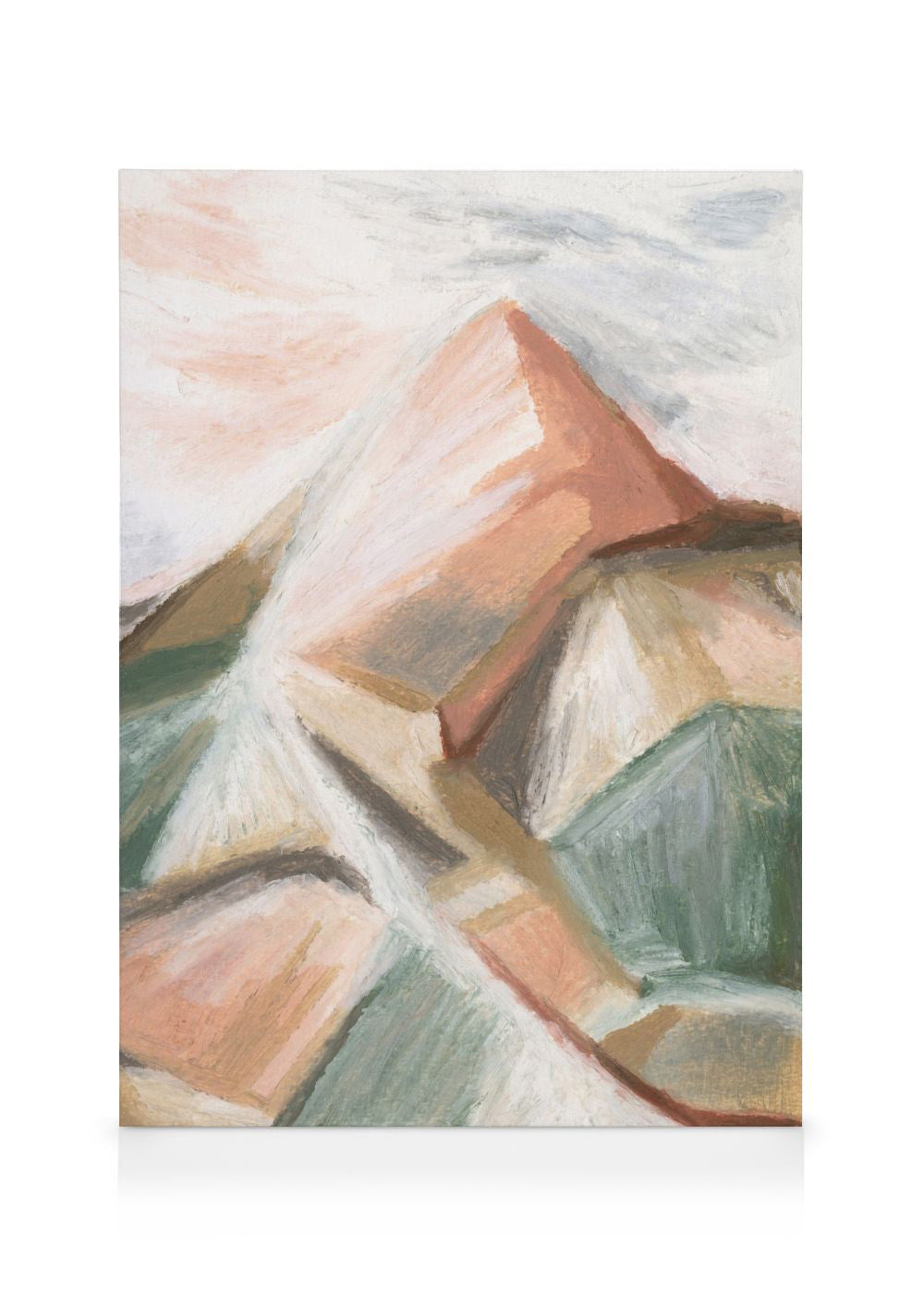 Paysage Au Pastel No2 Canvas print