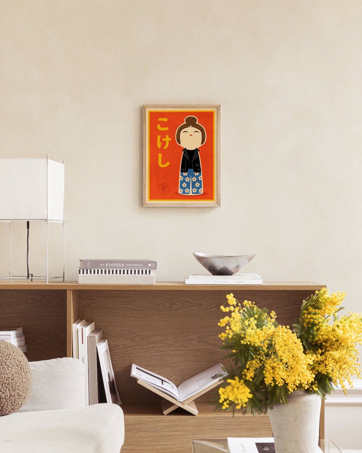 Kokeshi Print