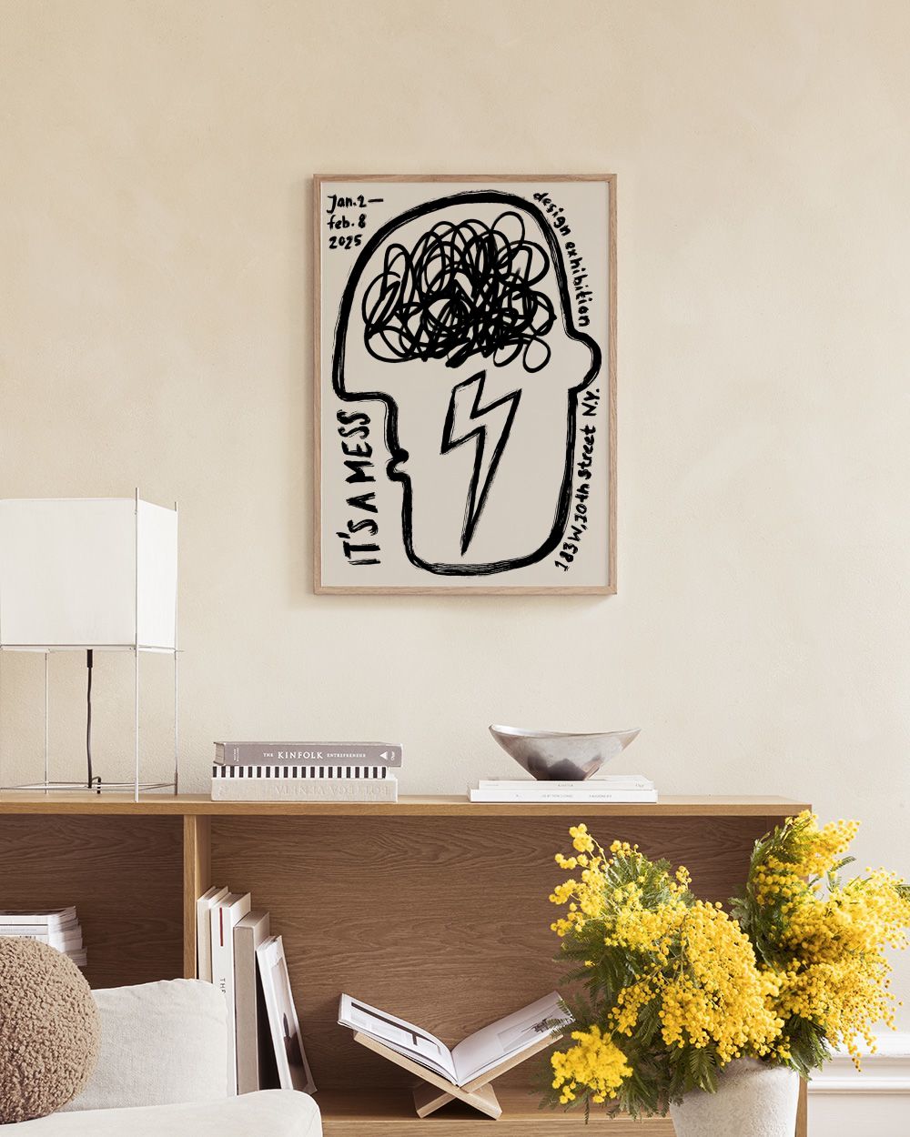 It's a Mess Print