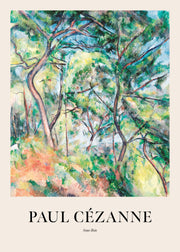 Paul Cézanne - Sous-Bois Print