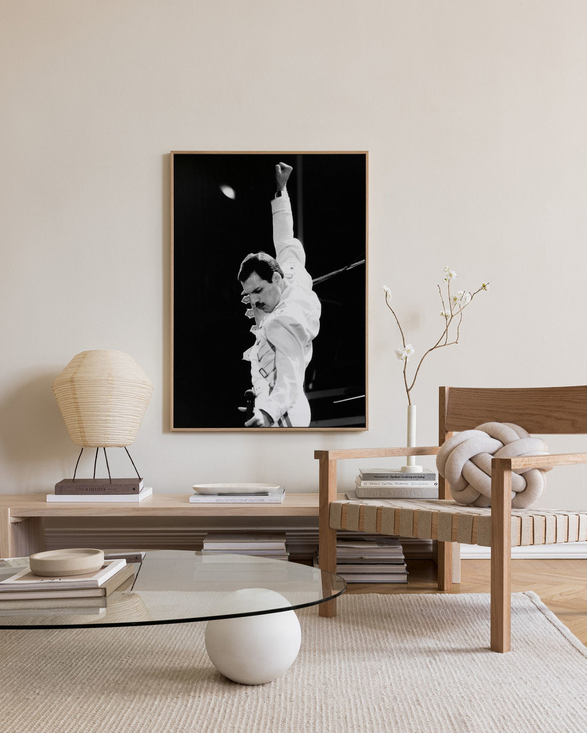 Freddie Mercury Canvas print
