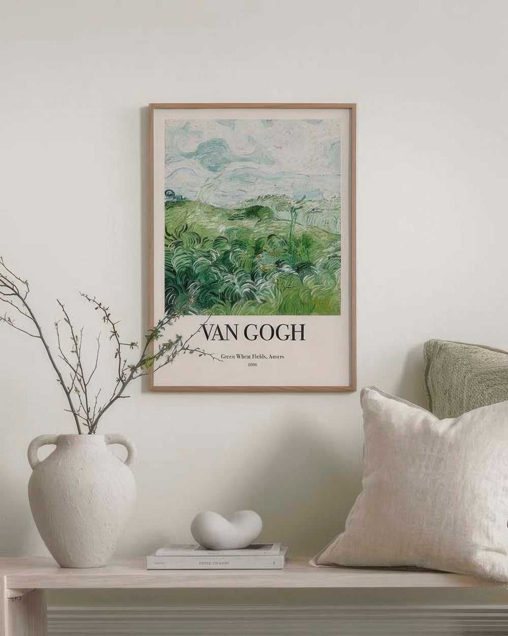 Van Gogh - Green Wheat Fields, Auvers No2 Print