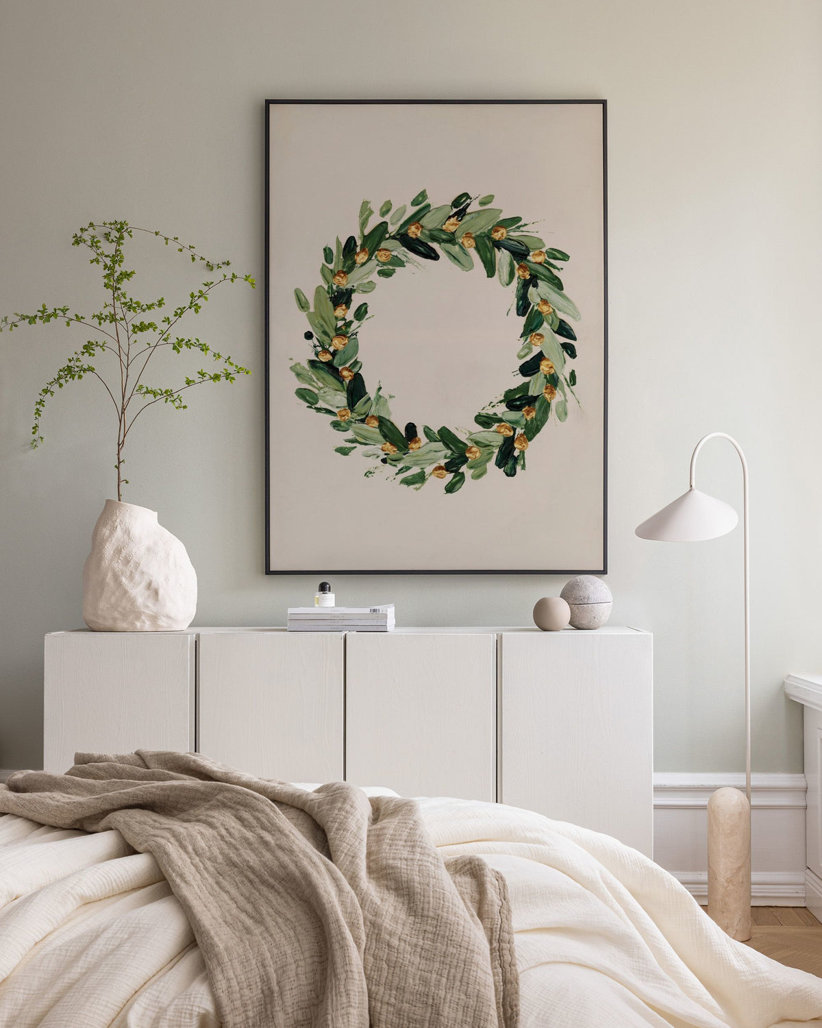 Winter Form Canvas print