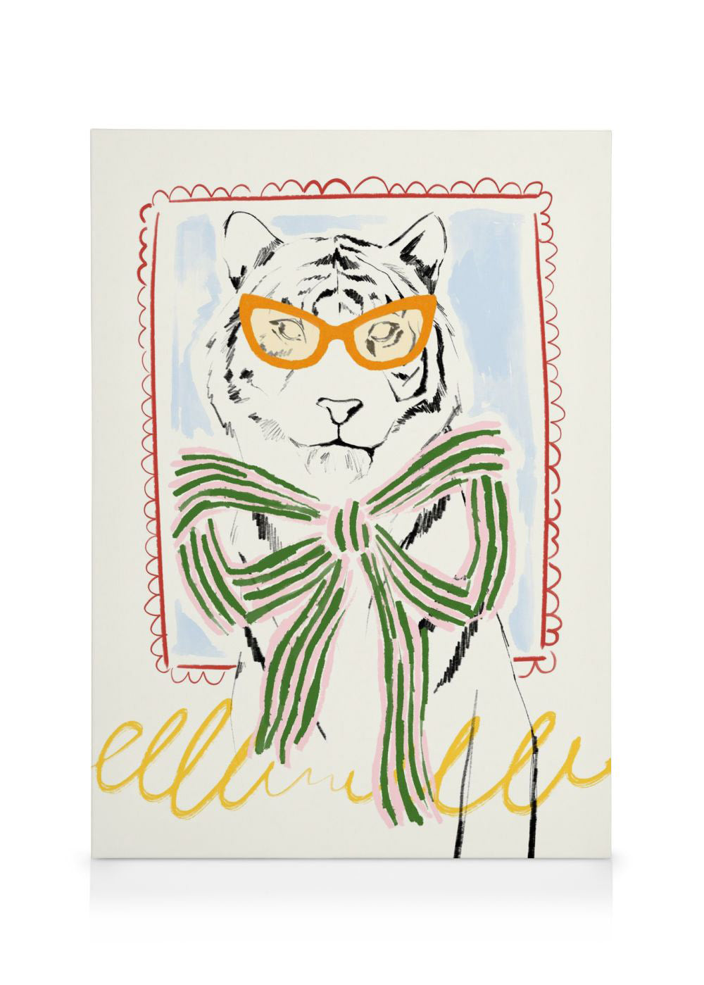 Chic Tiger Canvas print