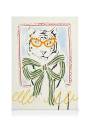 Chic Tiger Canvas print